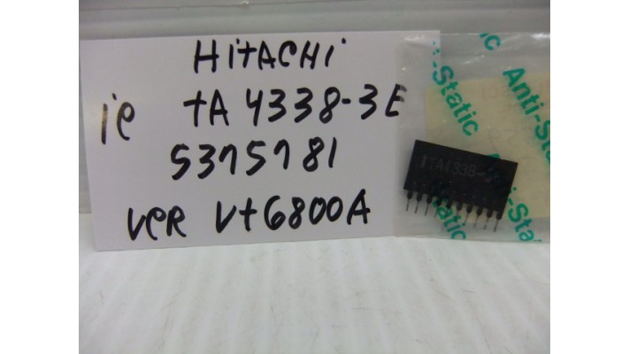 Hitachi  5375781 ic TA4338-3E